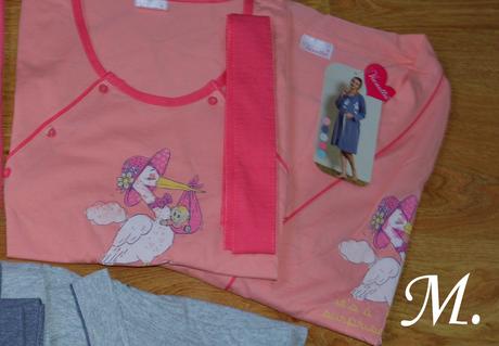 Kojenecká nočná košeľa so županom, vienetta secret,l - xxl