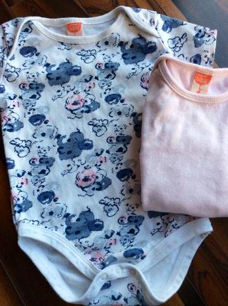 2x bodynko koton, 80