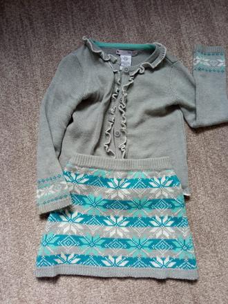 Set, sukňa, sveter, 98