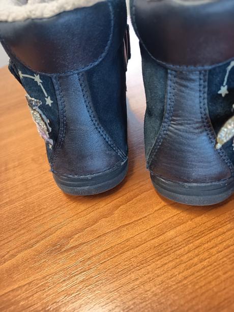 Zimné topánky dd step svietiace v tme, vd 19 cm, d.d.step,30