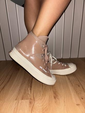 Kožené platformy do dažďa converse 37.5, converse,37