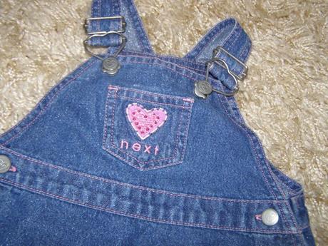 Next riflové šatičky pre dievčatko, next,62