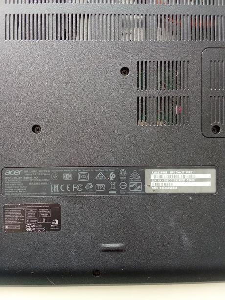 Acer notebook, acer