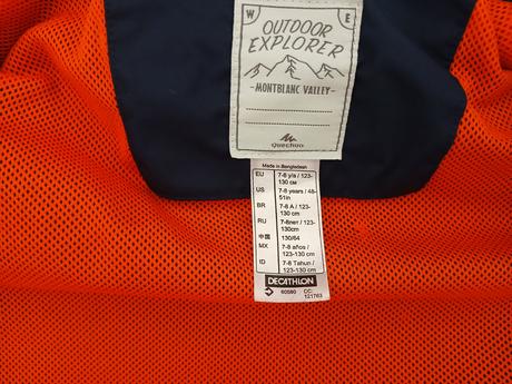 Prechodna bunda 128, decathlon,128