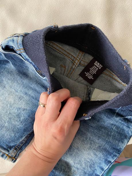 Riflove šortky, h&m,98