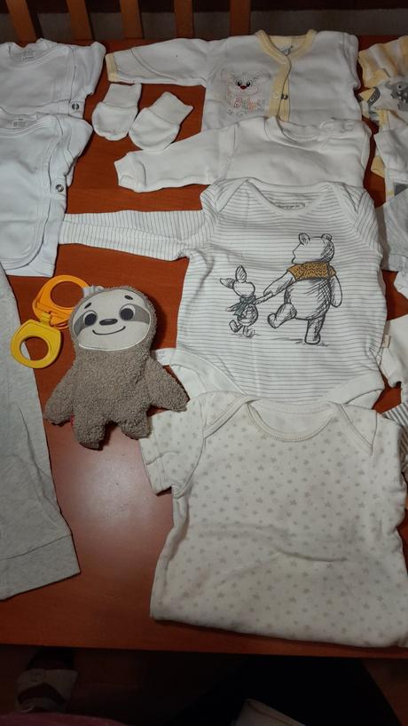 Novorodenecky balík oblečenia, 50–62