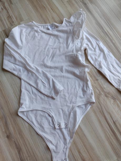 Biele vody s dlhým rukávom, zara,152