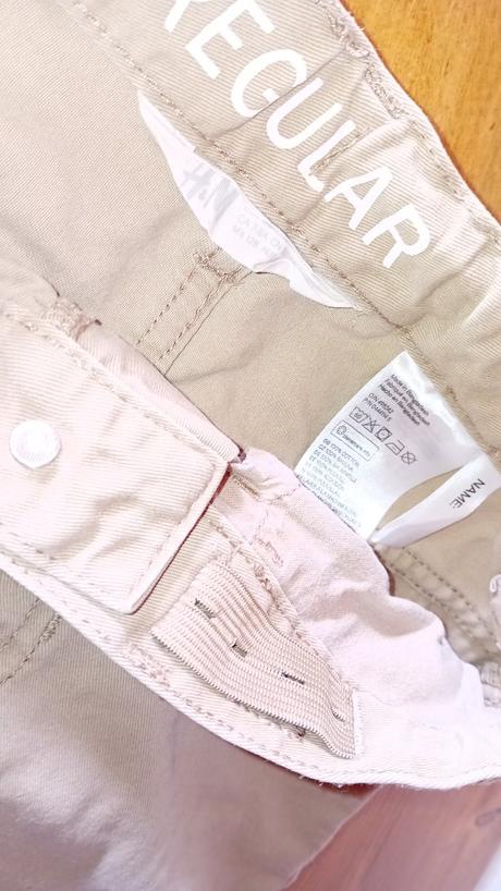 Športovo-elegantné nohavice, h&m,128