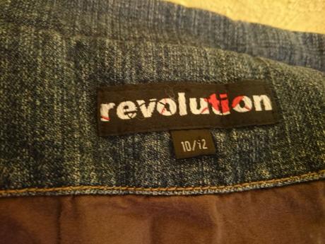 Dámska riflová bundička-sako, revolution, l