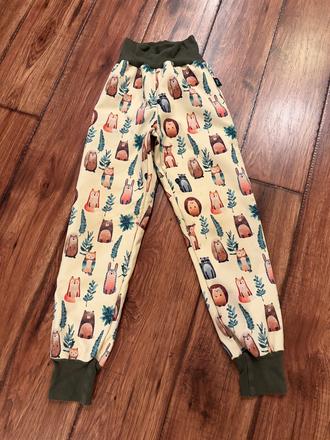 Softshelove nohavice, 128