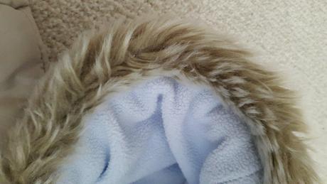 2zimna bunda s ciapkou, salom a rukavickami 74/80, 74