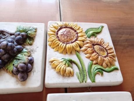 Keramické závesné obrázky, 