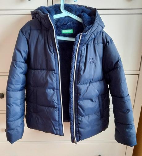 Zimná bunda benetton 140, cena s poštovným, benetton,140