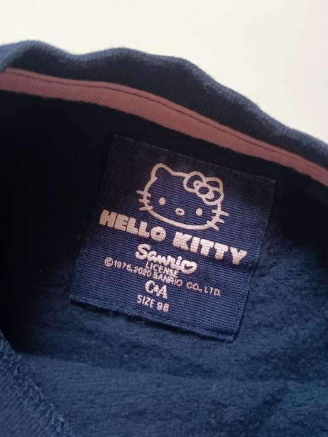 Mikinka hello kitty, c&a,98