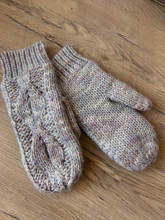 Rukavice palčiaky, h&m,m