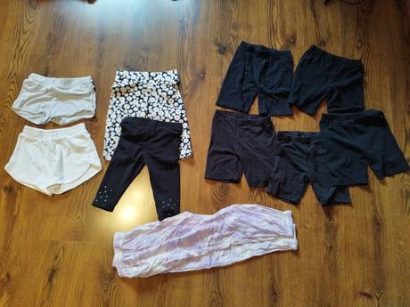 Kraťasy+ letné nohavice, h&m,116