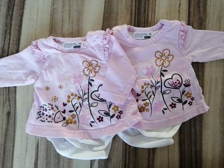 Body - balík bodyniek pre dvojičky, 50