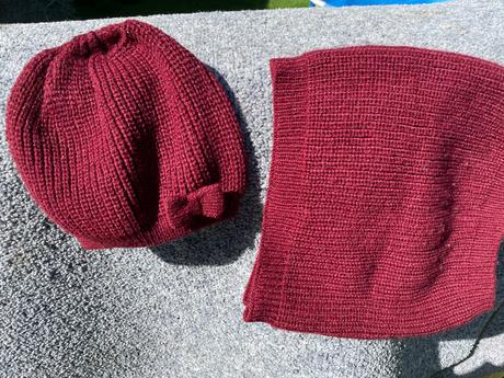 Čiapka+šál h&m, h&m,104