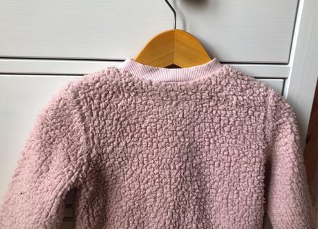 Ružová plyšová mikina 86, 86