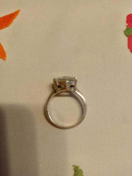 Prsteň s očkom striebro,