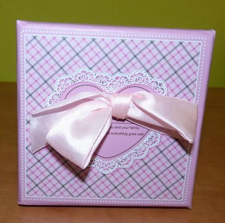 Darcek.krabicka svetlo ruzova,