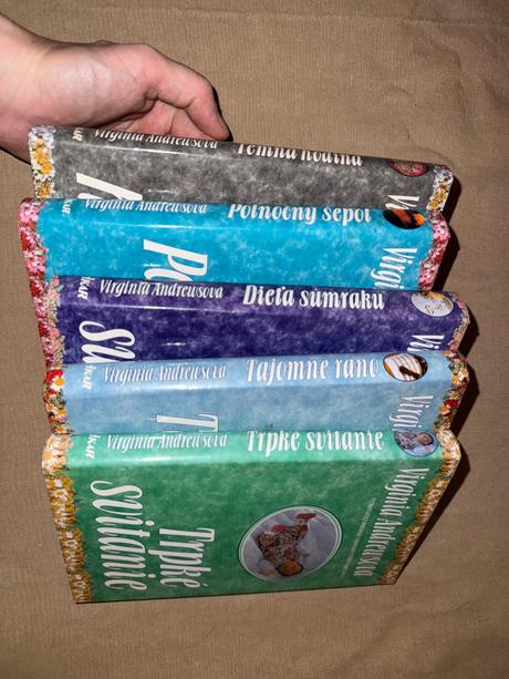 5x pentalógia ( rôzne ) od v.c.andresovej,