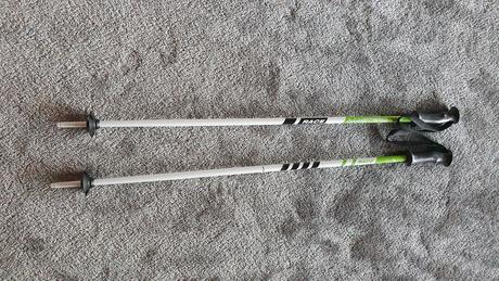 Lyže s viazanim salomon 90 cm a palice, salomon,110-119 cm