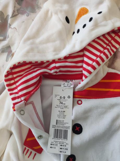 Dupačky snehuliak, f&f,74