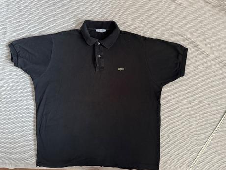 Lacoste čierne polo tričko classic fit, lacoste,xxl