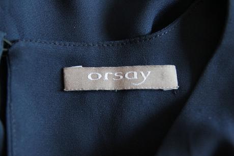 Tmavo modrá blúzka, orsay, l