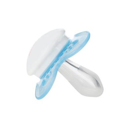 Mam silikónový cumlík crystal soother modrý 2ks,0m, mam