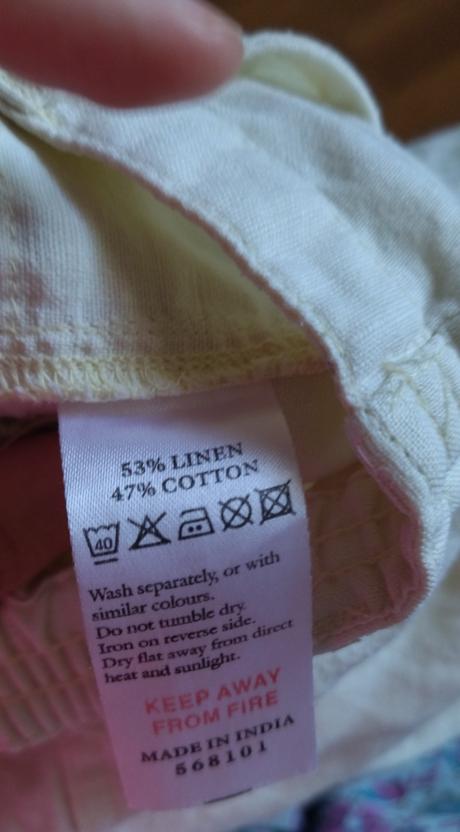 Ľanovo - bavlnené šortky, monsoon,98