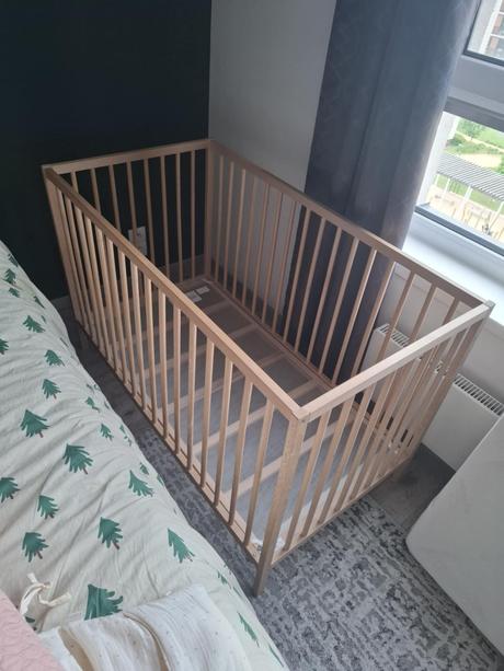 Detská postieľka ikea, šírka (cm): 60,dĺžka (cm): 120