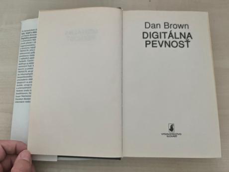 Digitálna pevnosť od autora dana browna,