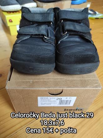 Celoročky beda just black 29, beda,29