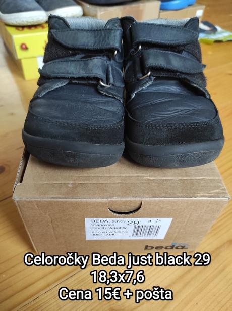Celoročky beda just black 29, beda,29