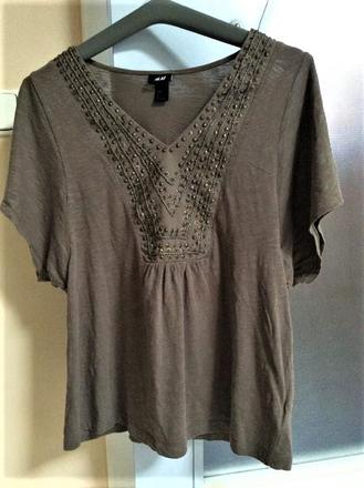 Tričko over size, h&m,xl