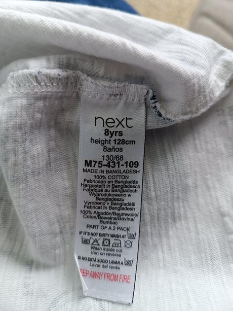 Chlapčenské tričká next 2 ks, next,128