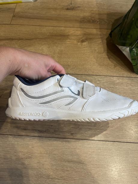 Tenisky biele vel. 37, decathlon,37