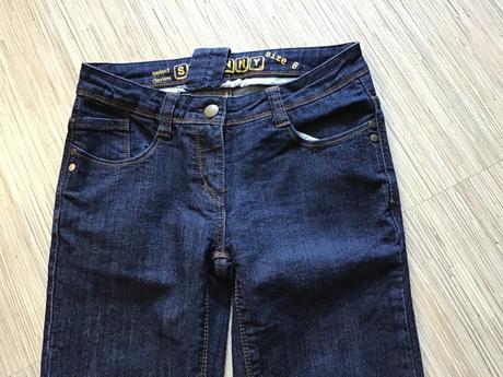 Rifle pokazený zips /15n, denim,s