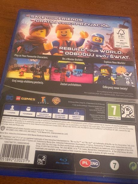 Lego ps4, 