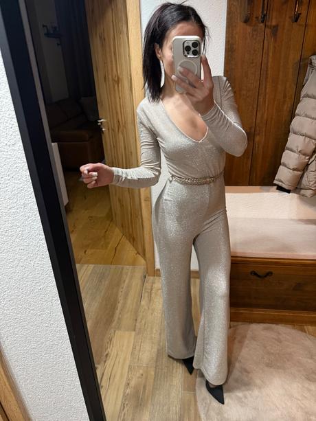 Trblietavý overal, s