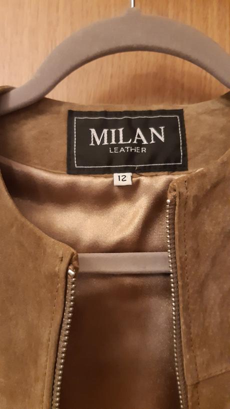 Kožená vesta na zisp, m