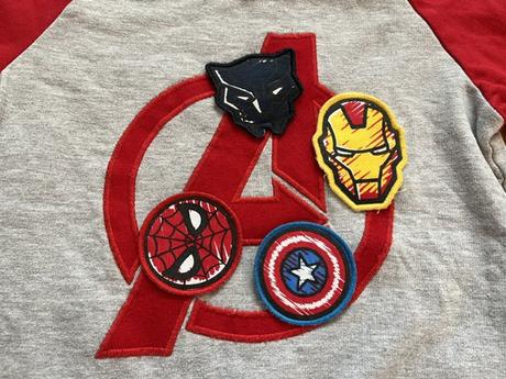 Mikina avengers - veľ.128, marvel,128