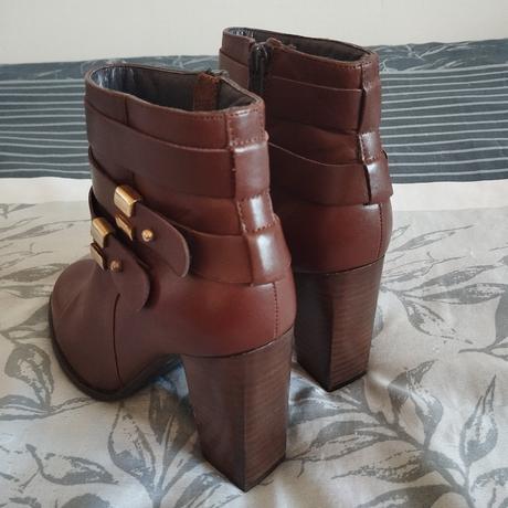 Hnedé topánky vysoké san marina portugal, 36