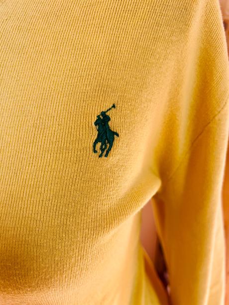 Žltý pulover, ralph lauren, s-m, ralph lauren,m