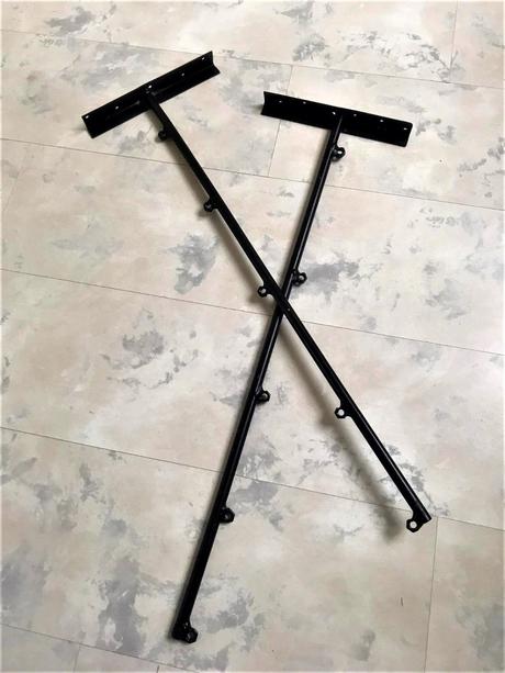 Kovový sušiak na stenu, 