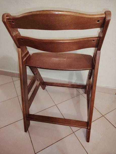 Rastúca jedálenská stolička,zn.hauck, hauck