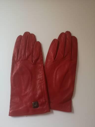 Kožené rukavice, s