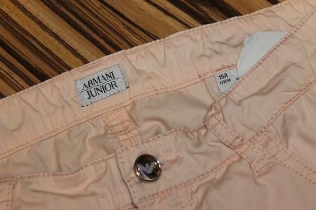 Dievčenské nohavice armani v. 15 r. (172), armani,170